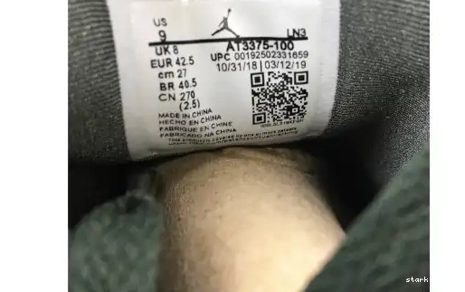 JORDAN X AIR AT3375-100 AT3375-100 PATTA “ICICLE” 7 0416